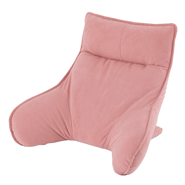 ラクラクいつでも背もたれ座椅子 肘付き ピンク ATBL-PI │パーソナルチェア・座椅子ならルミナスクラブ